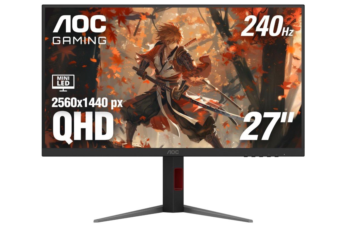 AOC Gaming Q27G4ZMN 27 inch Mini-LED Gaming Monitor
