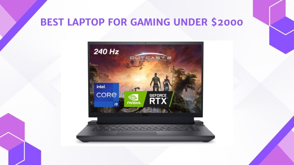 Best Laptop for Gaming Under 2000