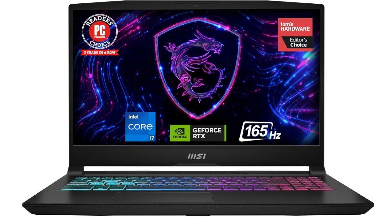MSI Katana 15 15.6 inch 165Hz QHD Gaming Laptop