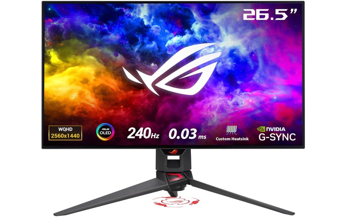 ASUS ROG Swift 27”1440P OLED DSC Gaming Monitor