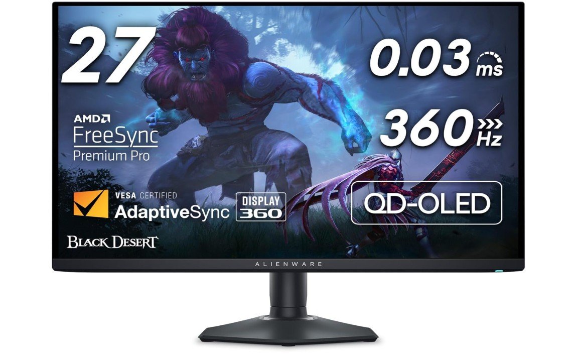 Alienware AW2725DF OLED Gaming Monitor