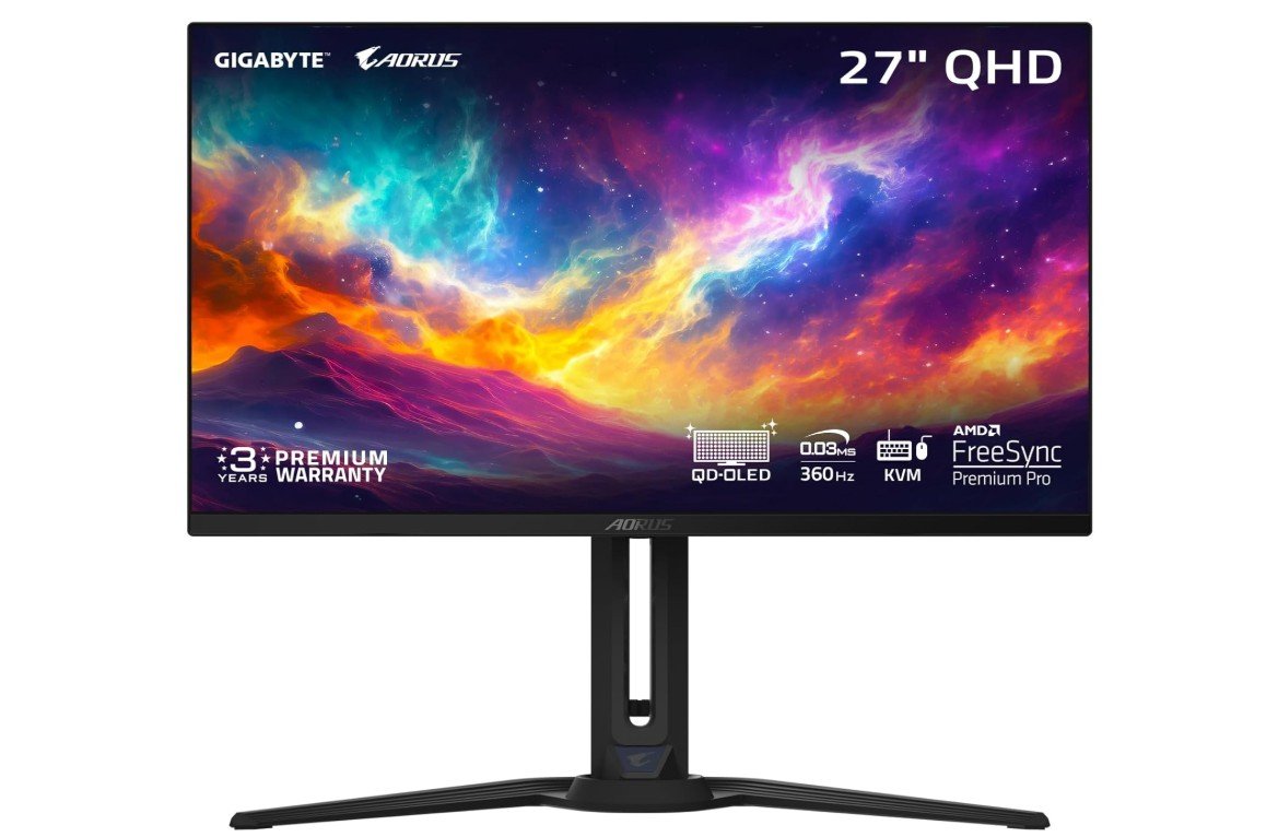 GIGABYTE - AORUS FO27Q3-27 QD OLED Gaming Monitor