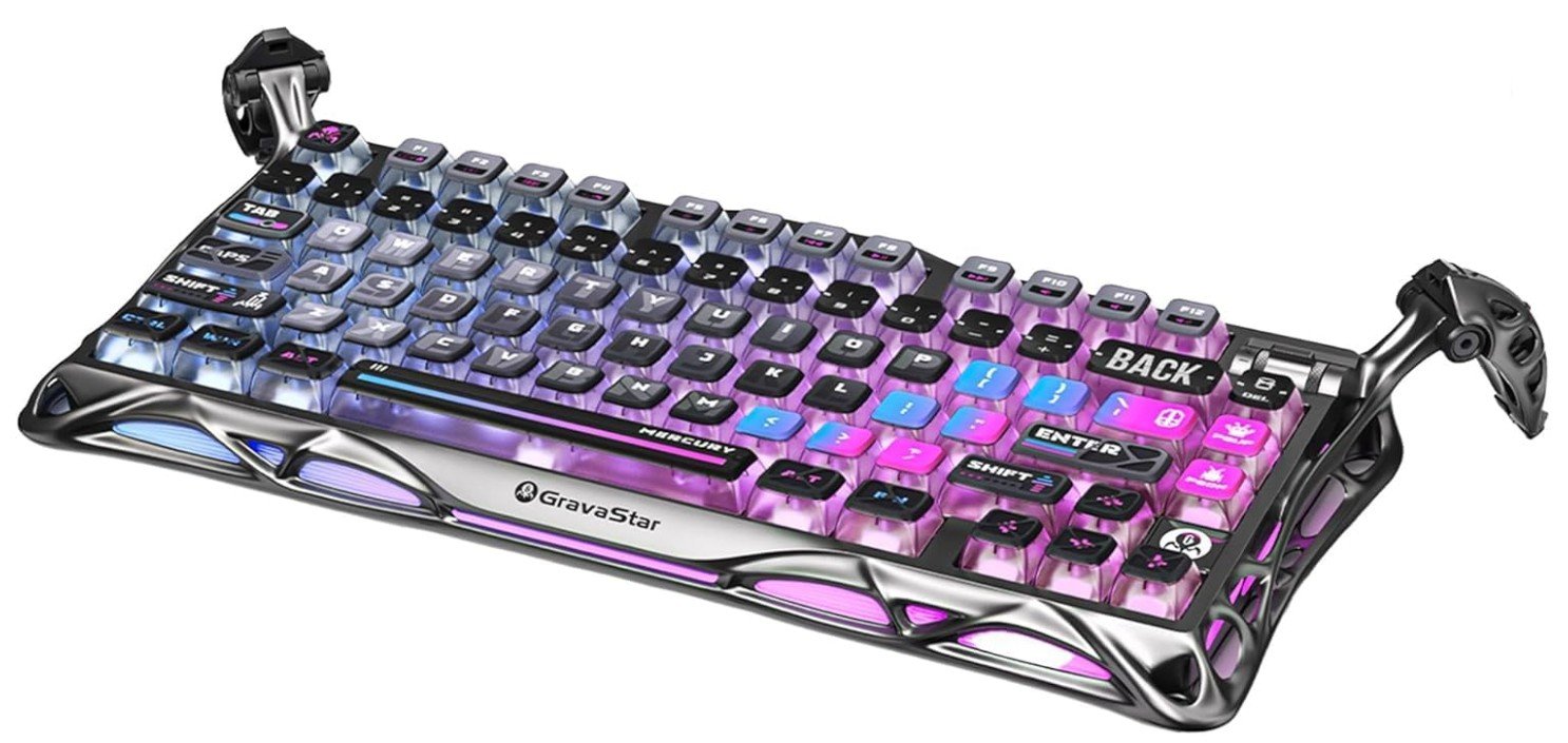 GravaStar Mercury K1 Pro Wireless Mechanical Gaming Keyboard
