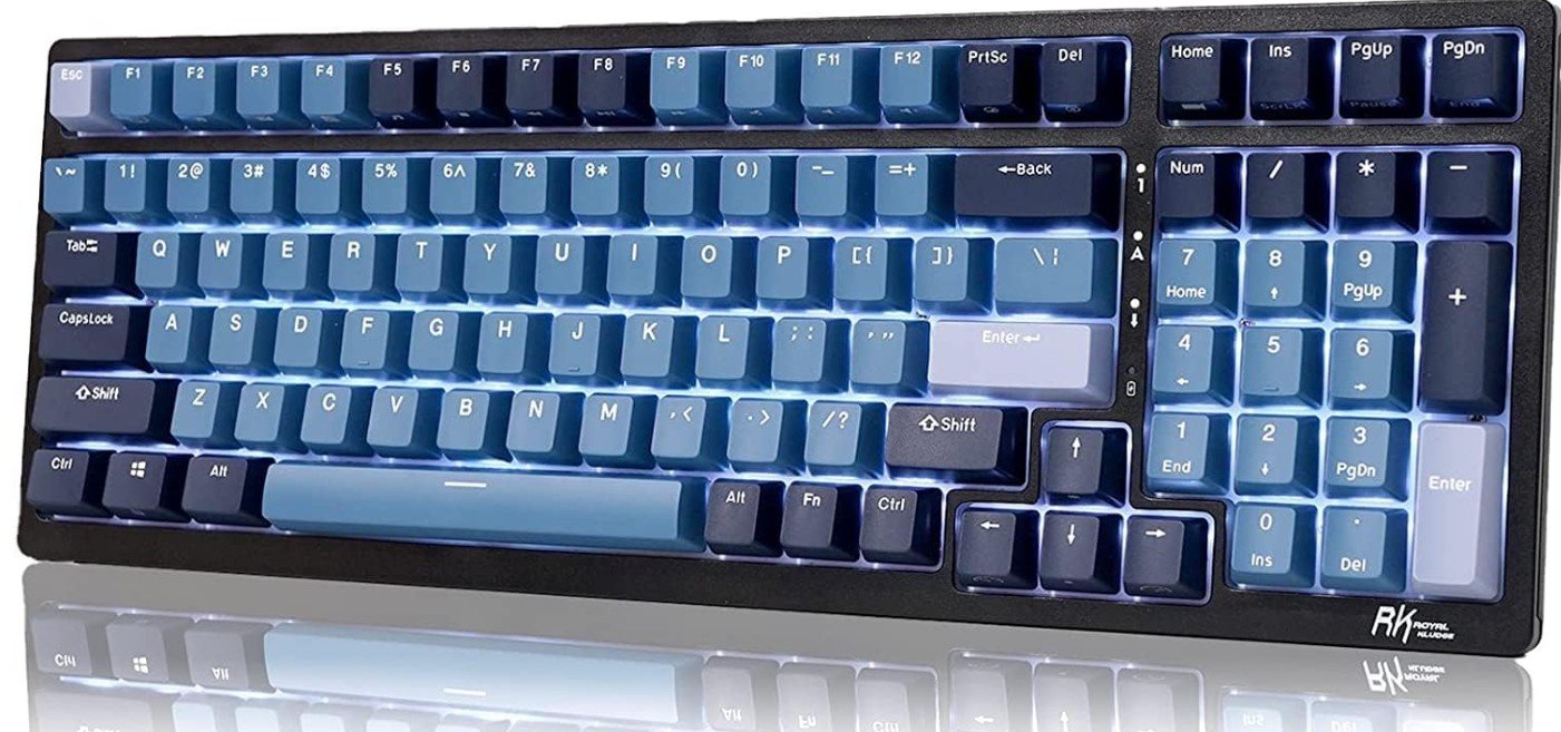 RK ROYAL KLUDGE RK98 Wireless Mechanical Keyboard