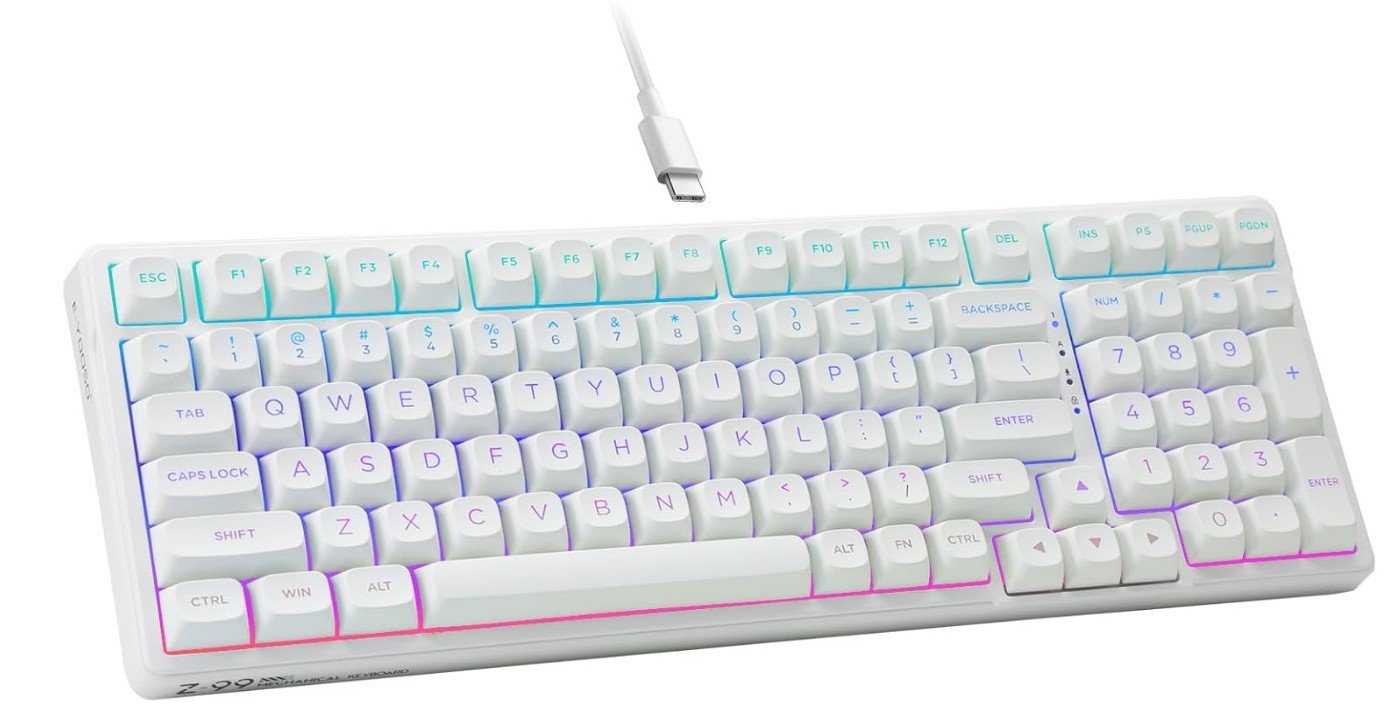 HUO JI E-Yooso Creamy Mechanical Keyboard