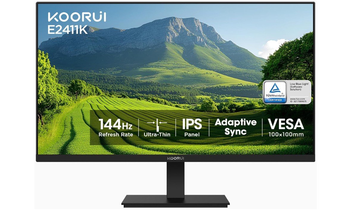KOORUI 24 Inch 144Hz IPS Computer Monitor