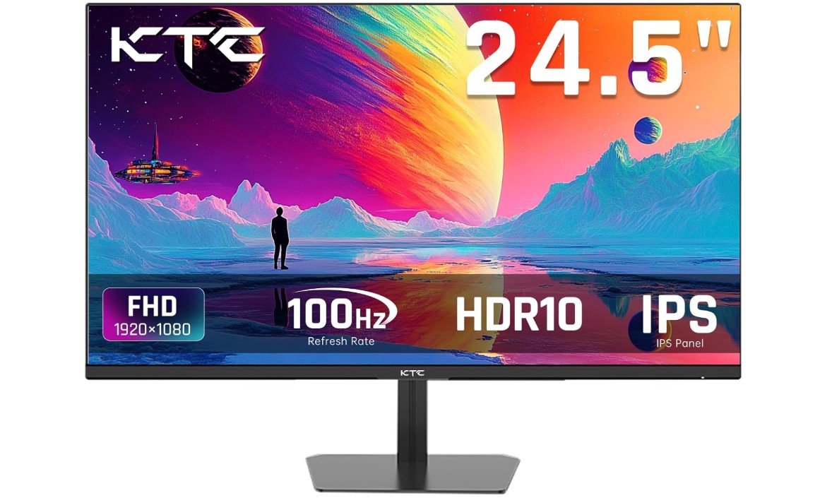 KTC 24.5 Inch 100Hz IPS Computer Monitor