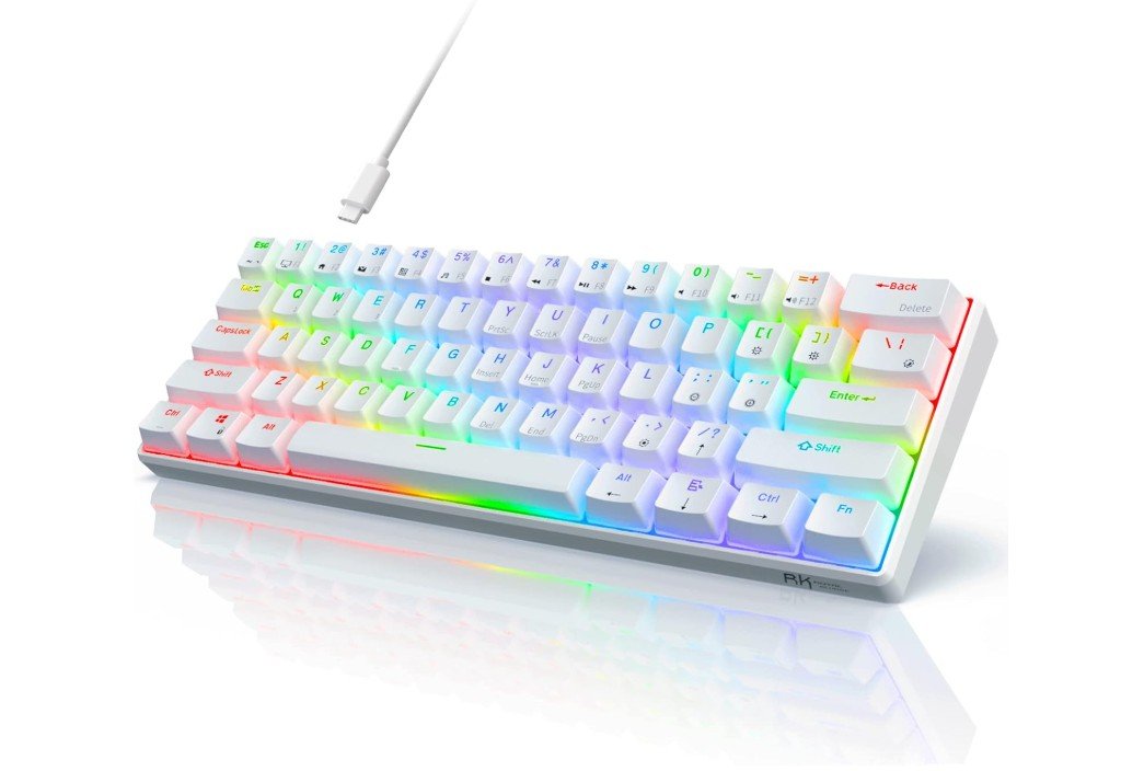RK ROYAL KLUDGE RK61 60% Gaming Keyboard