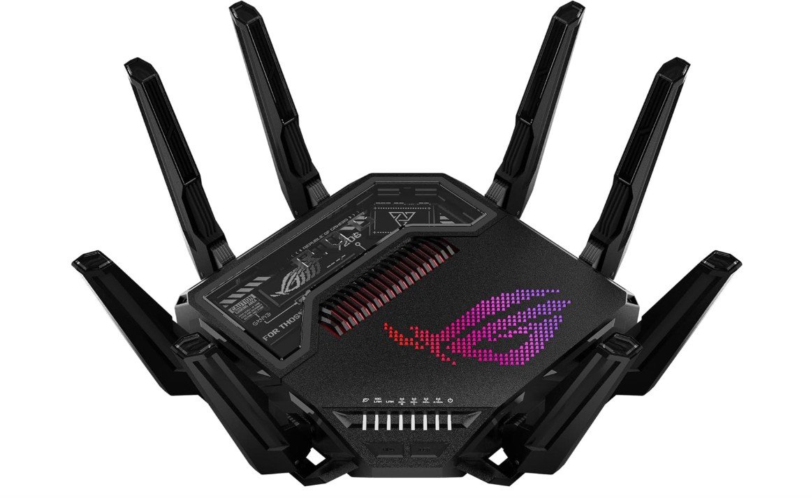 ASUS ROG Rapture GT-BE98 PRO First Quad-Band WiFi 7 Gaming Router