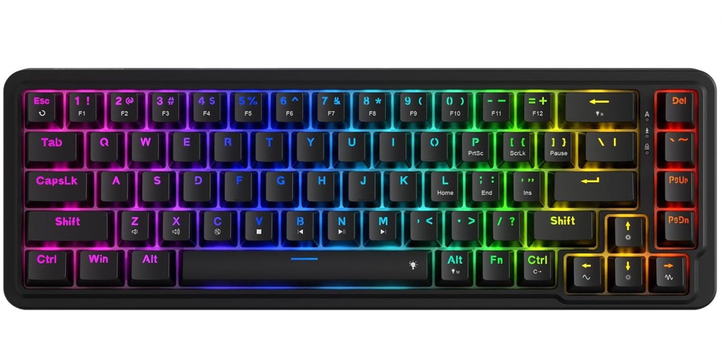 Redragon K709 65% Wired Gasket RGB Gaming Keyboard
