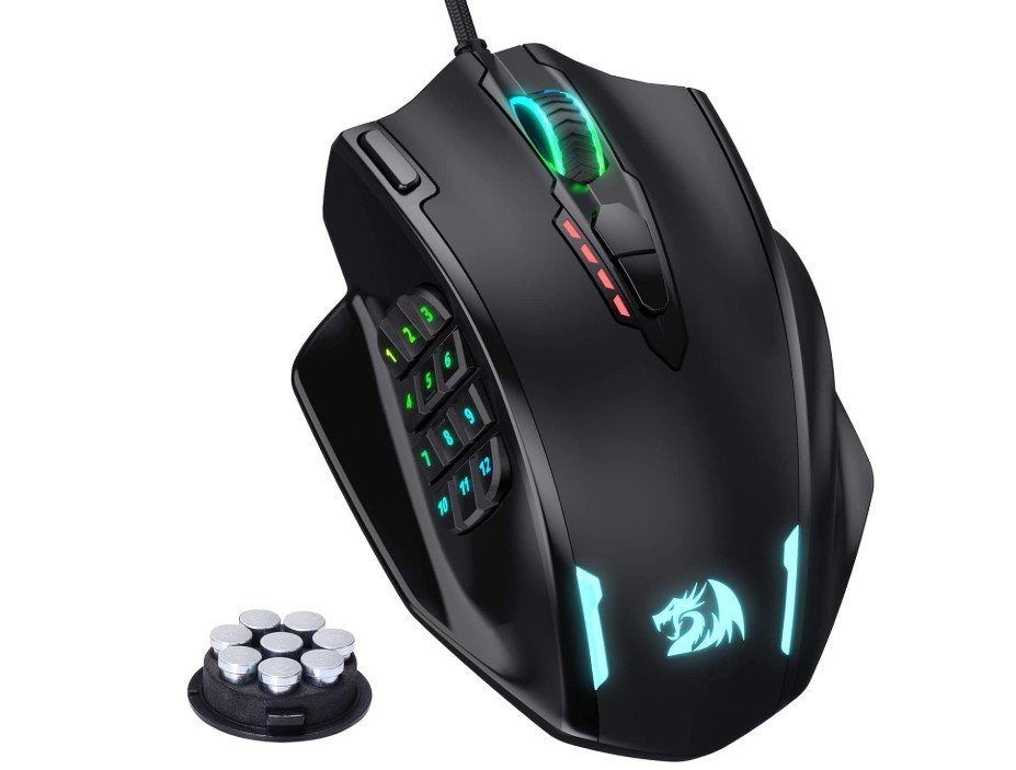 Redragon M908 Impact RGB LED MMO Gaming Mouse