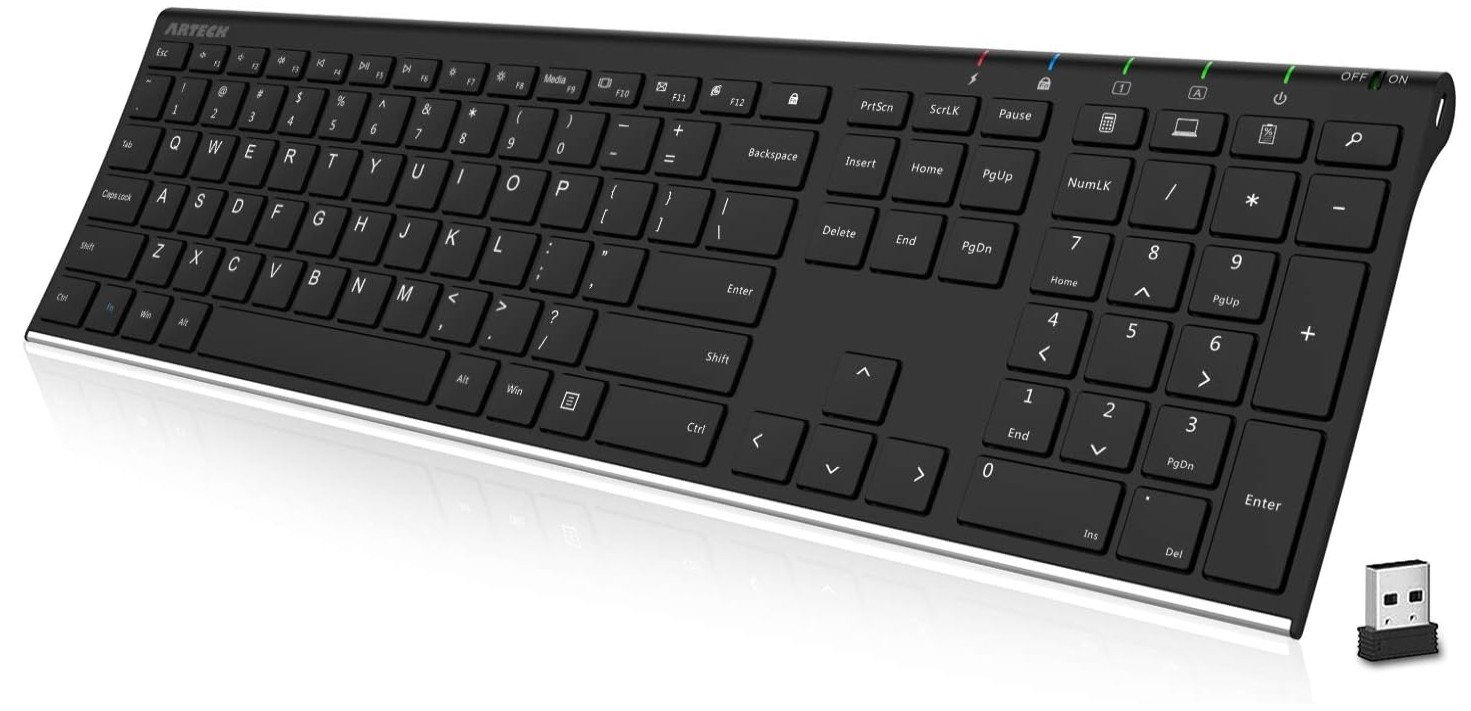 Arteck 2.4G Wireless Keyboard