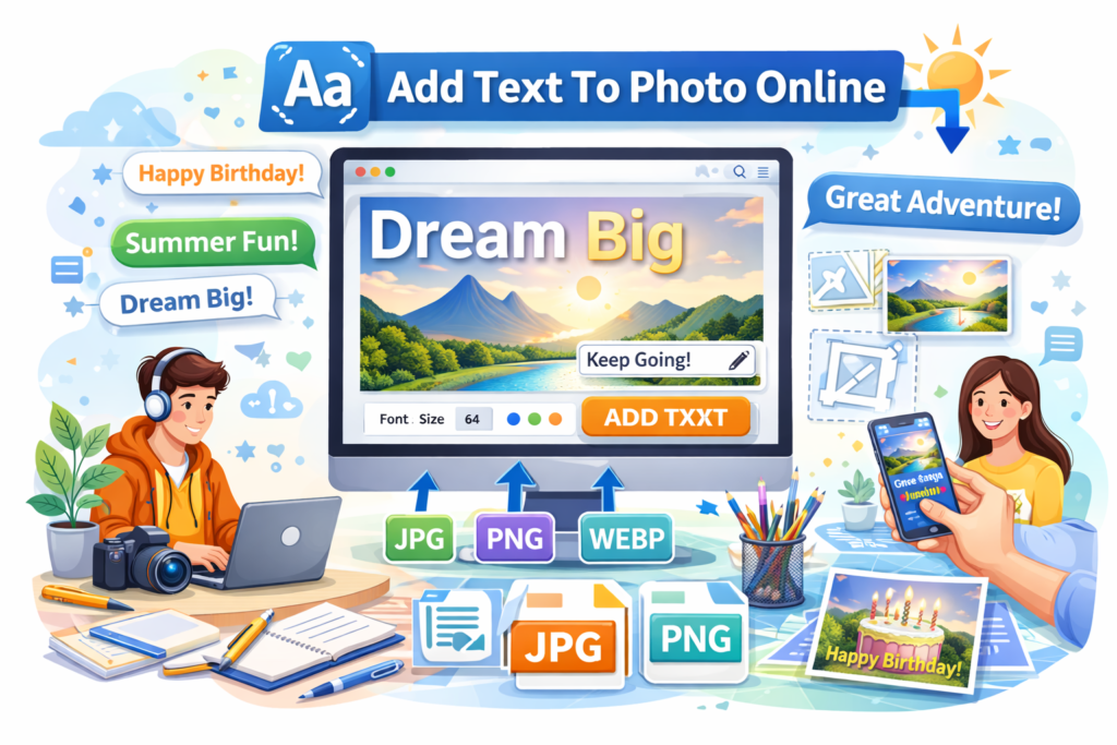 Add Text To Photo Online For Free