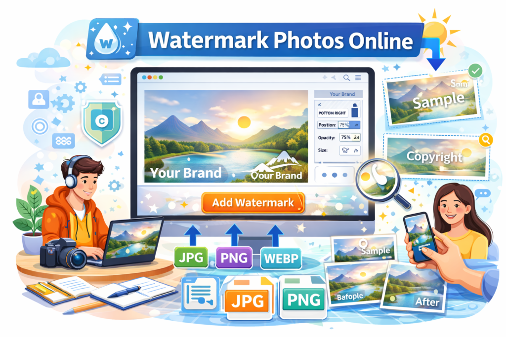 Watermark Photos Online