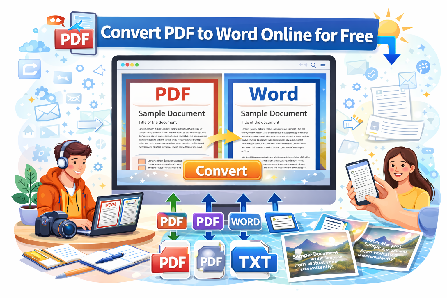 PDF to Word Online