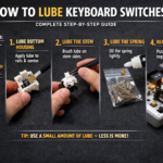 How to Lube Keyboard Switches