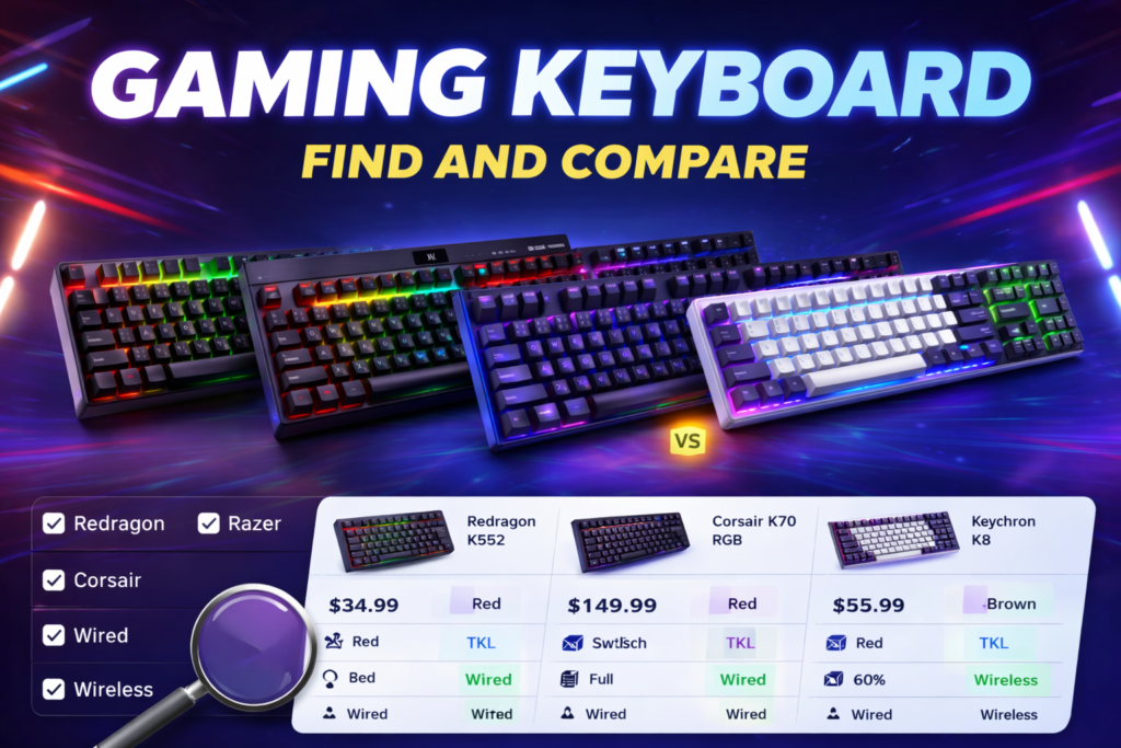 Gaming Keyboard - Find and Compare